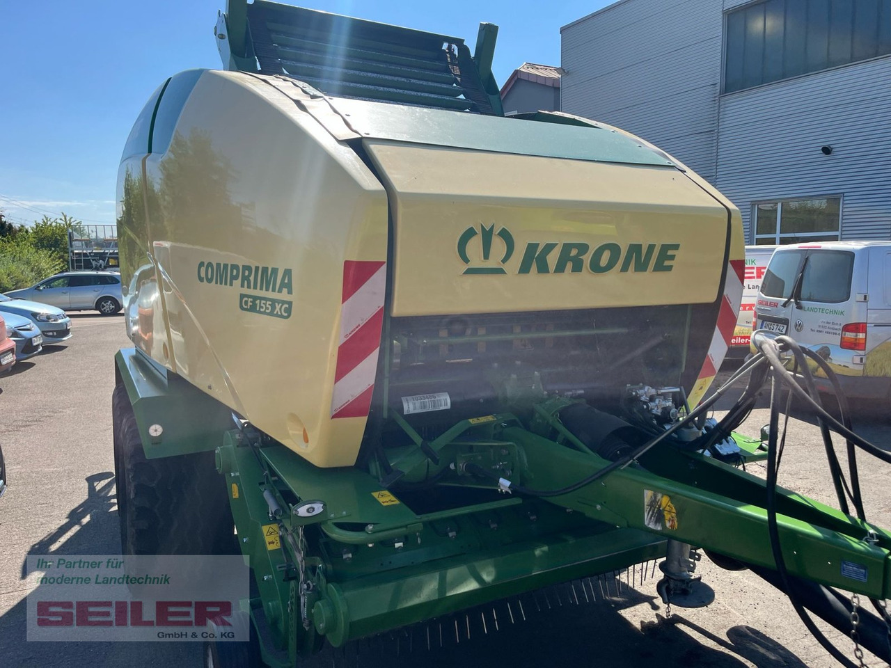 Krone Comprima CF 155 XC - Пресс-подборщик рулонный: фото 3 Krone Comprima CF 155 XC - Пресс-подборщик рулонный: фото 3