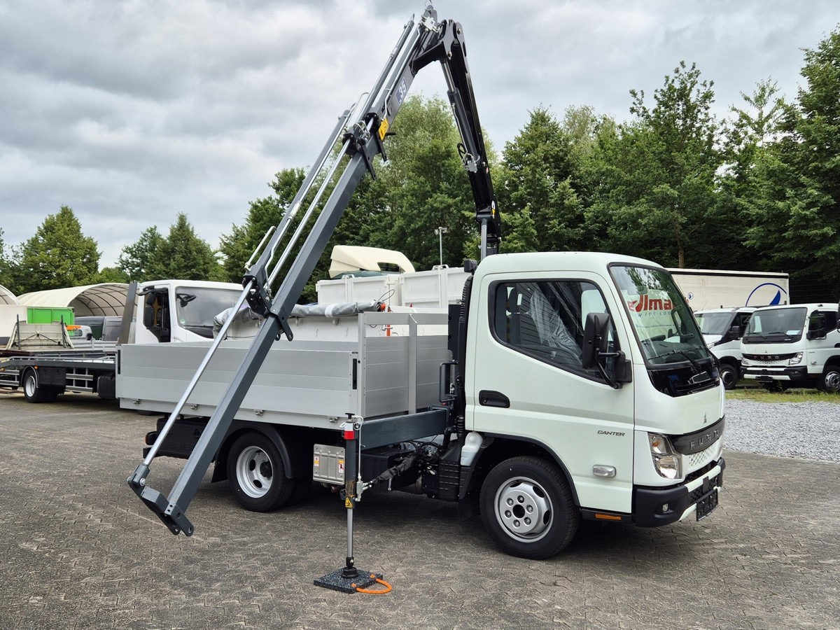 Новый Малотоннажный бортовой грузовик FUSO 3S15 Alu Pritsche 2.80m Ladekran: фото 18