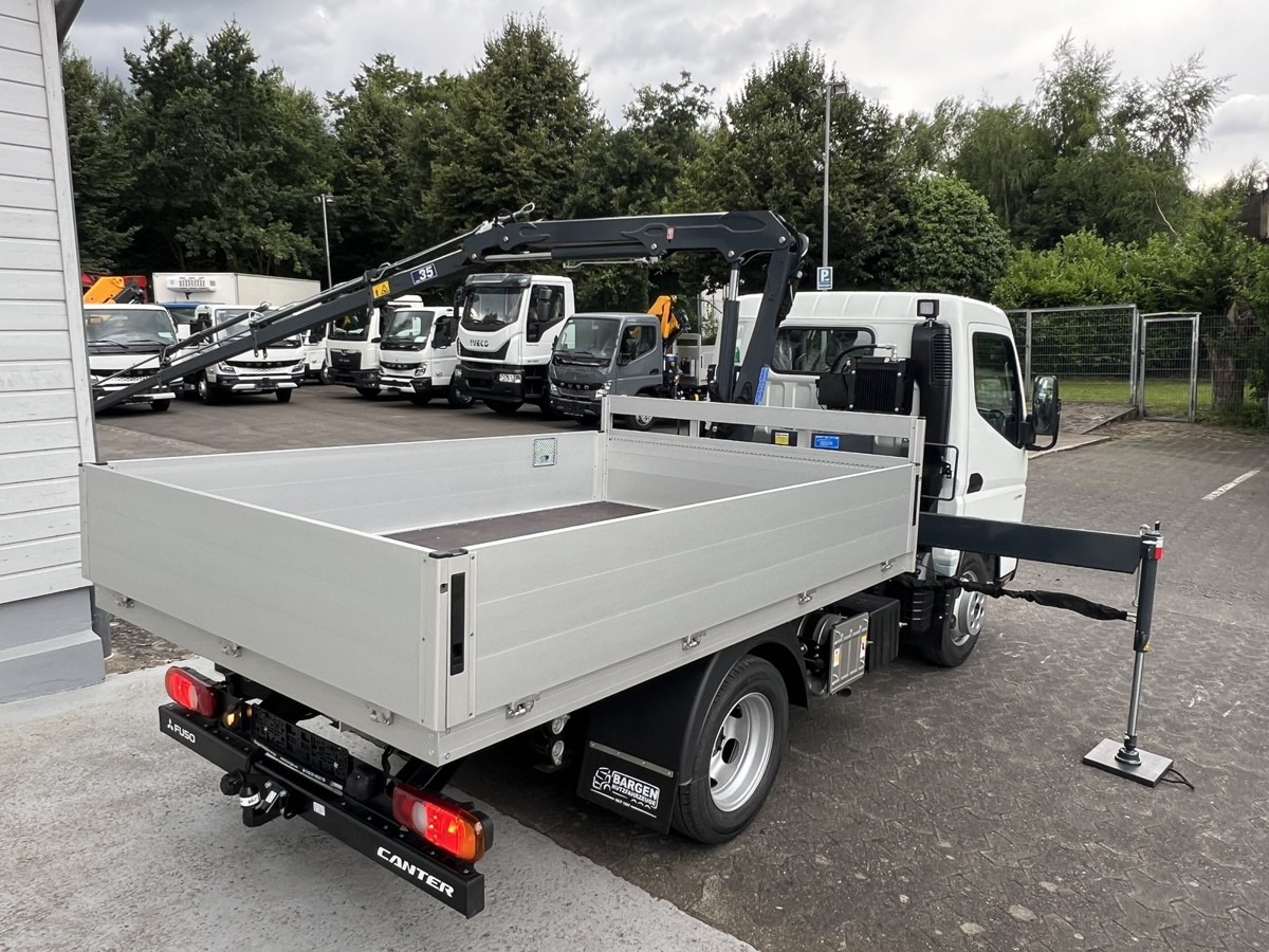 Новый Малотоннажный бортовой грузовик FUSO 3S15 Alu Pritsche 2.80m Ladekran: фото 9