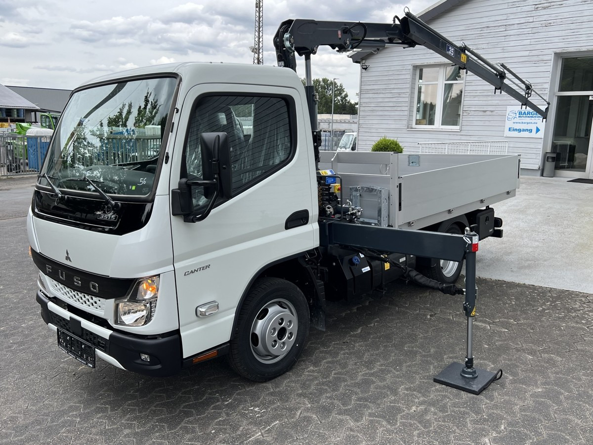 Новый Малотоннажный бортовой грузовик FUSO 3S15 Alu Pritsche 2.80m Ladekran: фото 15
