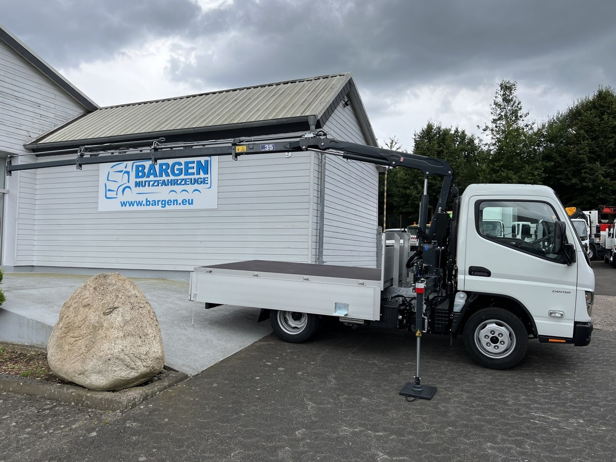 Новый Малотоннажный бортовой грузовик FUSO 3S15 Alu Pritsche 2.80m Ladekran: фото 13