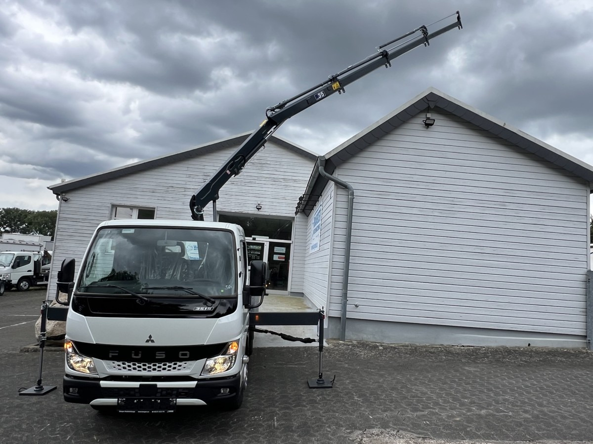 Новый Малотоннажный бортовой грузовик FUSO 3S15 Alu Pritsche 2.80m Ladekran: фото 7