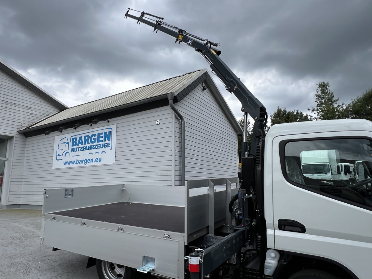 Новый Малотоннажный бортовой грузовик FUSO 3S15 Alu Pritsche 2.80m Ladekran: фото 14