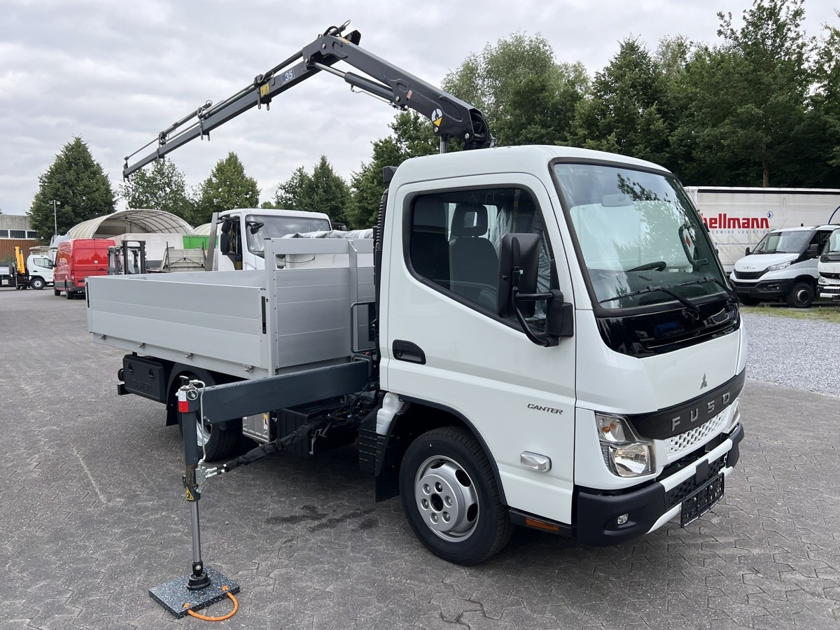 Новый Малотоннажный бортовой грузовик FUSO 3S15 Alu Pritsche 2.80m Ladekran: фото 20