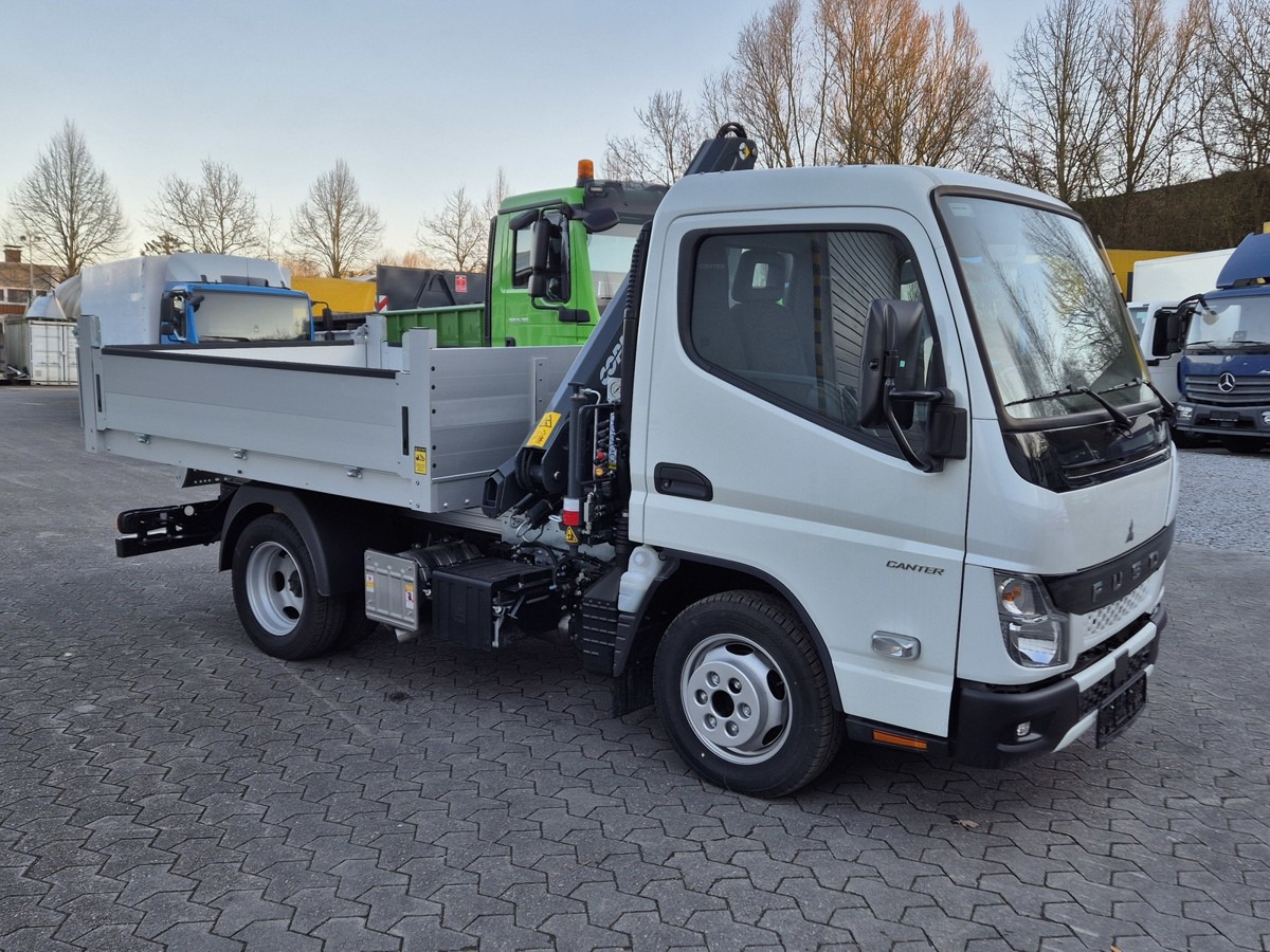 FUSO 3S15 Alukipper mit Ladekran 3 x hydr. - Малотоннажный самосвал: фото 2 FUSO 3S15 Alukipper mit Ladekran 3 x hydr. - Малотоннажный самосвал: фото 2