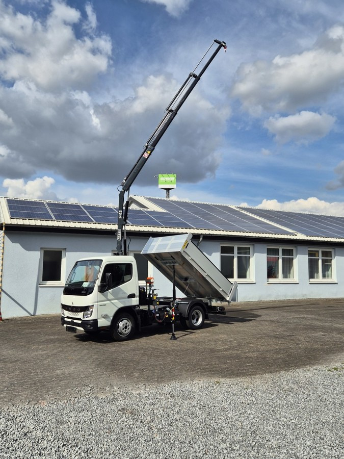 Новый Малотоннажный самосвал FUSO 3S15 Kipper mit Ladekran Funk 3x hydr. Kran: фото 7