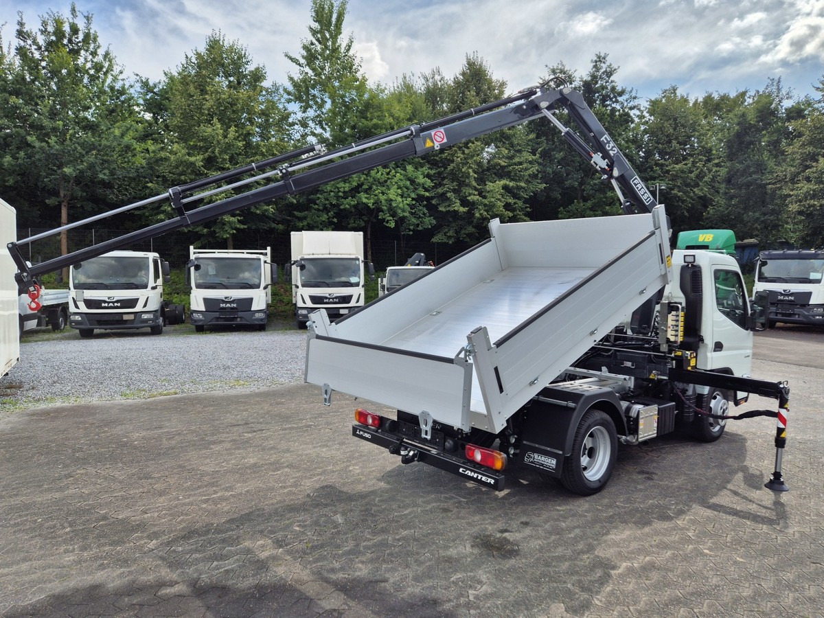 Новый Малотоннажный самосвал FUSO 3S15 Kipper mit Ladekran Funk 3x hydr. Kran: фото 18