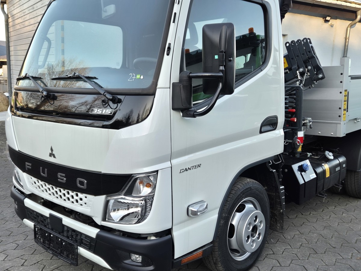 Новый Малотоннажный самосвал FUSO 3S15 Kipper mit Ladekran Funk 3x hydr. Kran: фото 12