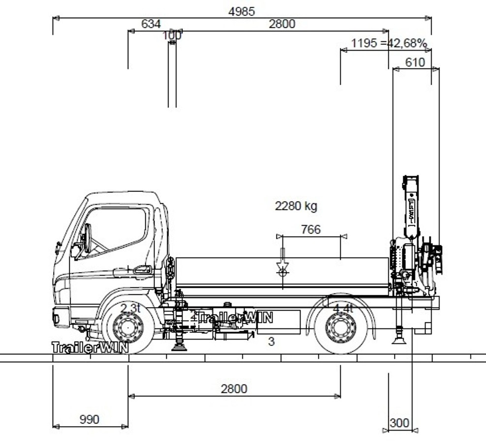 FUSO 6S15 Pritsche 2.8m Heckkran 4xhydr+1xman. Funk! - Малотоннажный бортовой грузовик: фото 1 FUSO 6S15 Pritsche 2.8m Heckkran 4xhydr+1xman. Funk! - Малотоннажный бортовой грузовик: фото 1
