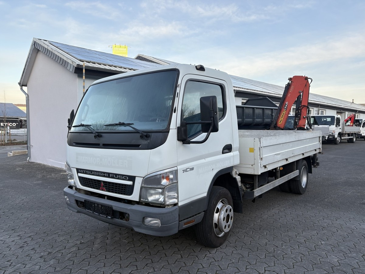FUSO FUSO 7C18 Canter Pritsche 3.8m Kran 2x hydr. - Малотоннажный бортовой грузовик: фото 1 FUSO FUSO 7C18 Canter Pritsche 3.8m Kran 2x hydr. - Малотоннажный бортовой грузовик: фото 1