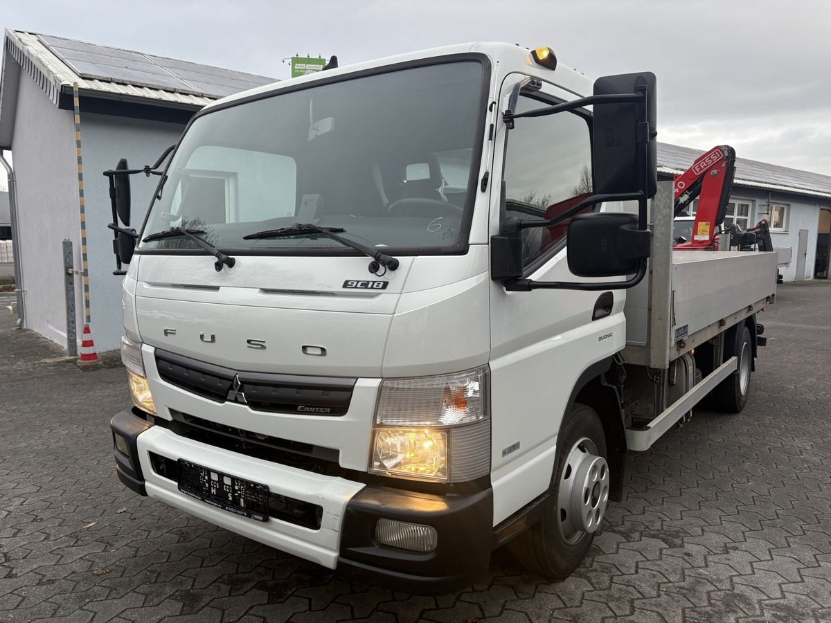 FUSO FUSO 9C18 Canter Pritsche 3.8m Kran 2x hydr. - Малотоннажный бортовой грузовик: фото 2 FUSO FUSO 9C18 Canter Pritsche 3.8m Kran 2x hydr. - Малотоннажный бортовой грузовик: фото 2