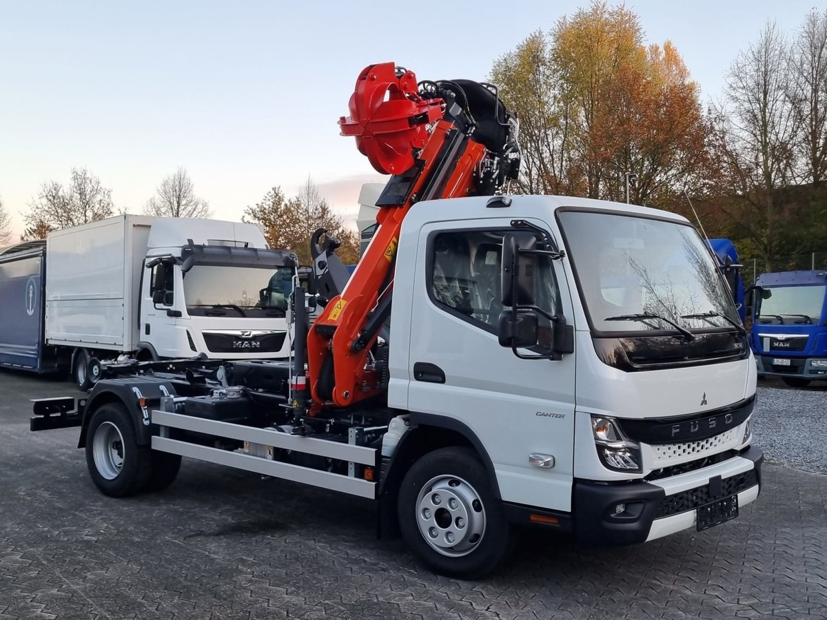 FUSO FUSO 9C18 City Abrollkipper + Z-Kran Recycling - Крюковой мультилифт, Автоманипулятор: фото 4 FUSO FUSO 9C18 City Abrollkipper + Z-Kran Recycling - Крюковой мультилифт, Автоманипулятор: фото 4