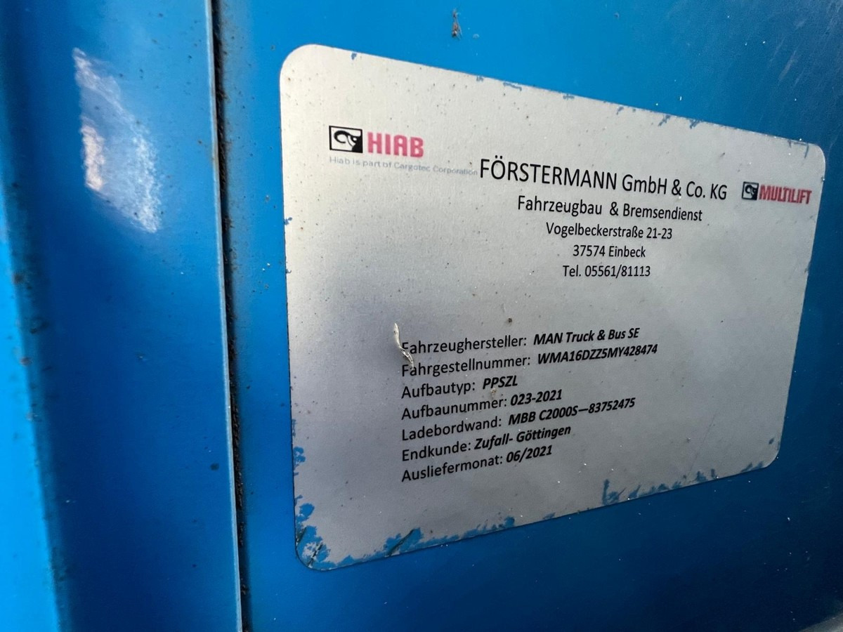 MAN Aufbau Bordwand Pritsche Gardine 7,30m sofort ve - Тентованный грузовик: фото 5 MAN Aufbau Bordwand Pritsche Gardine 7,30m sofort ve - Тентованный грузовик: фото 5