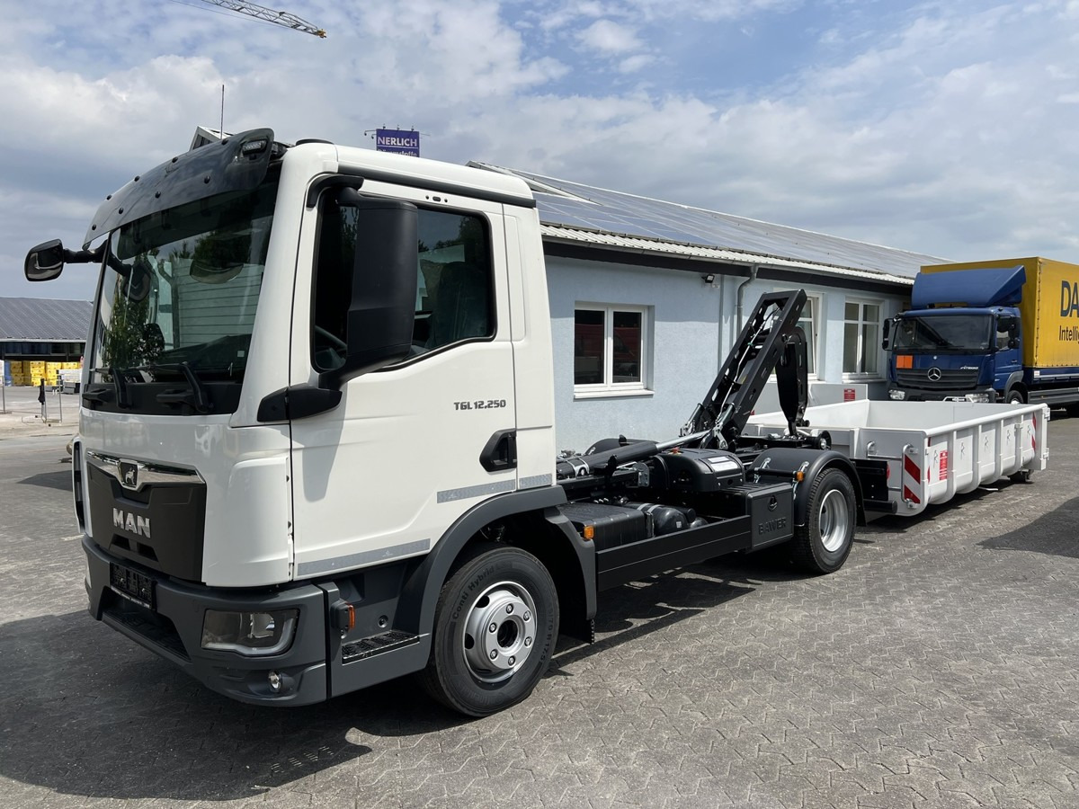 MAN TGL 12.250 BL NEU City Abrollkipper PowerMatic s - Крюковой мультилифт: фото 1 MAN TGL 12.250 BL NEU City Abrollkipper PowerMatic s - Крюковой мультилифт: фото 1