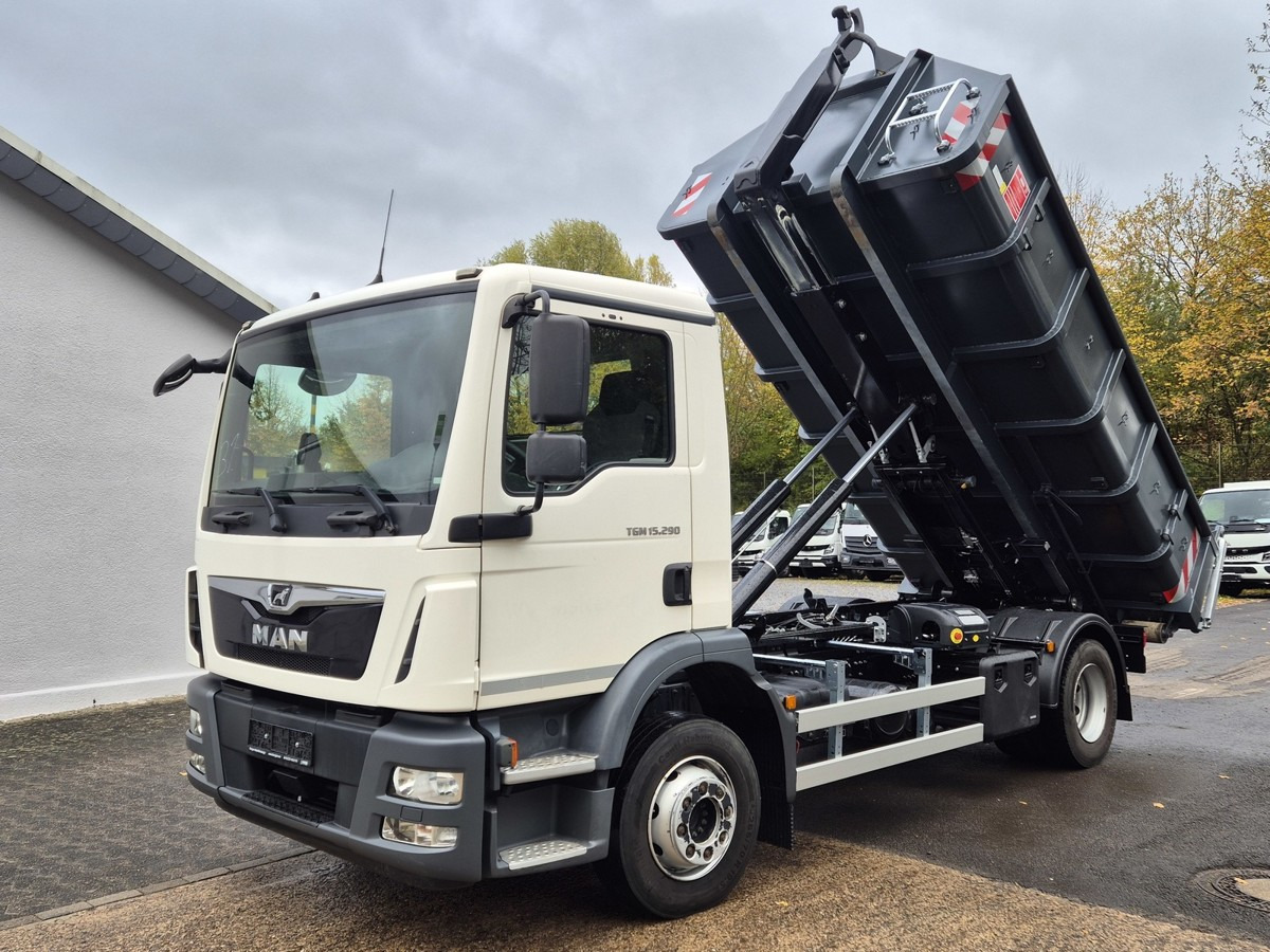 MAN TGM 15.290 BL Aut. Abrollkipper AHK - Крюковой мультилифт: фото 1 MAN TGM 15.290 BL Aut. Abrollkipper AHK - Крюковой мультилифт: фото 1