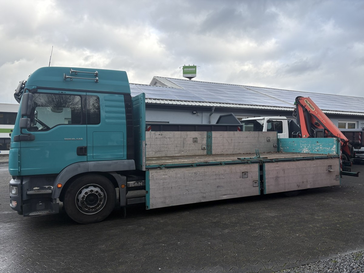 Грузовик бортовой/ Платформа, Автоманипулятор MAN TGM 18.340 PK 12002 EH Funk Ladekran sofort verf: фото 18