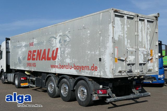 Benalu BENCERE, Alu, 58m³, Alu-Felgen, Luft-Lift, Türen - Самосвальный полуприцеп: фото 1 Benalu BENCERE, Alu, 58m³, Alu-Felgen, Luft-Lift, Türen - Самосвальный полуприцеп: фото 1
