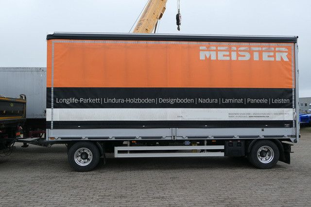 Duenschede PA 18/7, Jumbo, Bordwände, Alu-Felgen - Тентованный прицеп: фото 2 Duenschede PA 18/7, Jumbo, Bordwände, Alu-Felgen - Тентованный прицеп: фото 2
