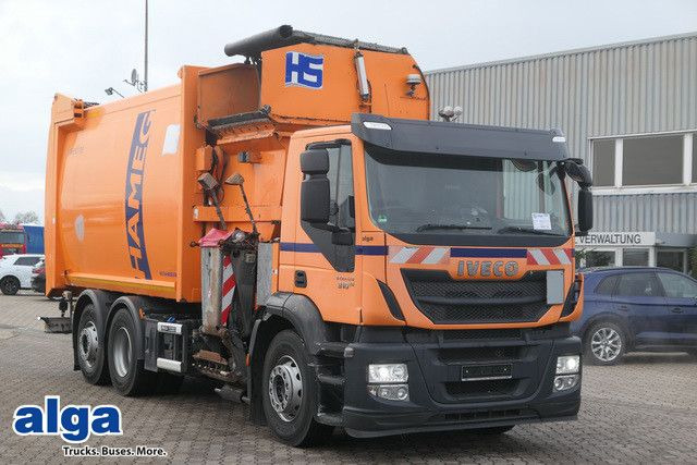 Iveco AD260SY/PS, Terberg, Seitenlader, 30m³, 140tkm - Мусоровоз: фото 1 Iveco AD260SY/PS, Terberg, Seitenlader, 30m³, 140tkm - Мусоровоз: фото 1