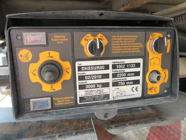 Полуприцеп-фургон Krone SDK 27, Schlüssellochblech, LBW, Luft-Lift, SAF: фото 11