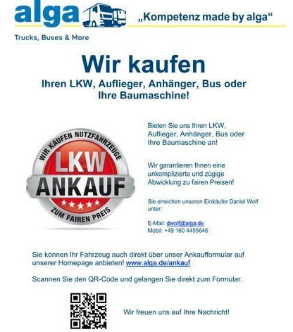 Полуприцеп-фургон Krone SDK 27, Schlüssellochblech, LBW, Luft-Lift, SAF: фото 13