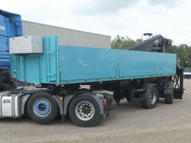 Langendorf SSH 20/21, Rollkran MKG, Gelenkt, 7.800mm lang - Полуприцеп бортовой/ Платформа: фото 2 Langendorf SSH 20/21, Rollkran MKG, Gelenkt, 7.800mm lang - Полуприцеп бортовой/ Платформа: фото 2