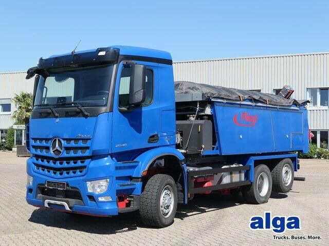 Mercedes-Benz 2548 L Arocs HAD 6x4, Asphalt, Bitumen, Fliegl - Асфальтоукладочная техника: фото 1 Mercedes-Benz 2548 L Arocs HAD 6x4, Asphalt, Bitumen, Fliegl - Асфальтоукладочная техника: фото 1