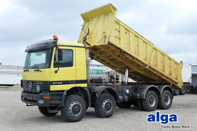 Mercedes-Benz 4140 AK Actros 8x8, Allrad, Meiller, 17m³ - Самосвал: фото 1 Mercedes-Benz 4140 AK Actros 8x8, Allrad, Meiller, 17m³ - Самосвал: фото 1