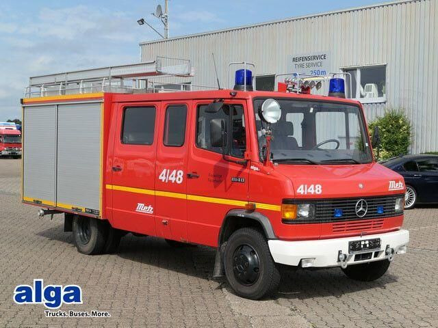 Mercedes-Benz 814 D/Feuerwehr/Metz/Wassertank/Pumpe - Пожарная машина: фото 1 Mercedes-Benz 814 D/Feuerwehr/Metz/Wassertank/Pumpe - Пожарная машина: фото 1
