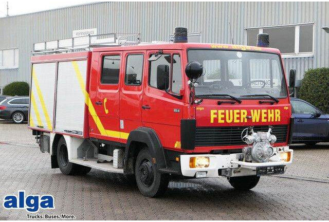 Mercedes-Benz 814 F 4x2, Pumpe, DOKA, Feuerwehr, 26tkm - Пожарная машина: фото 1 Mercedes-Benz 814 F 4x2, Pumpe, DOKA, Feuerwehr, 26tkm - Пожарная машина: фото 1