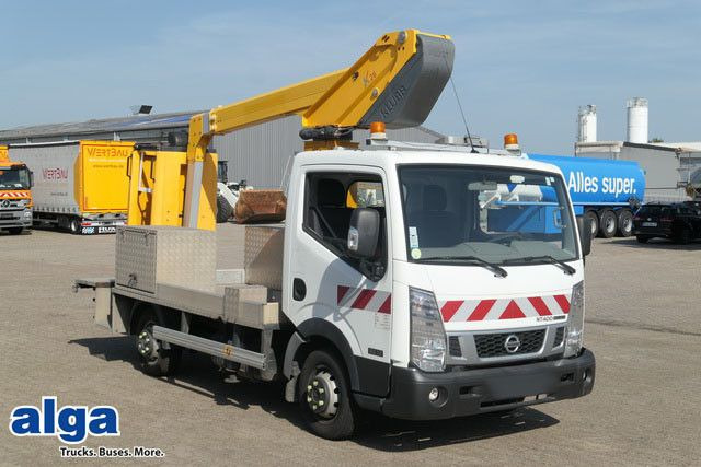 Nissan 32.12 4x2, 11m Arbeitshühe, Klima, 3x am Lager - Грузовик с подъемником, Лёгкий коммерческий автомобиль: фото 1 Nissan 32.12 4x2, 11m Arbeitshühe, Klima, 3x am Lager - Грузовик с подъемником, Лёгкий коммерческий автомобиль: фото 1
