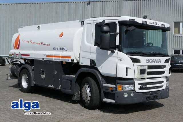 Scania P 400, 2 Kammern, 13m³, Oben- u. Untenbefüllung - Грузовик-цистерна: фото 1 Scania P 400, 2 Kammern, 13m³, Oben- u. Untenbefüllung - Грузовик-цистерна: фото 1