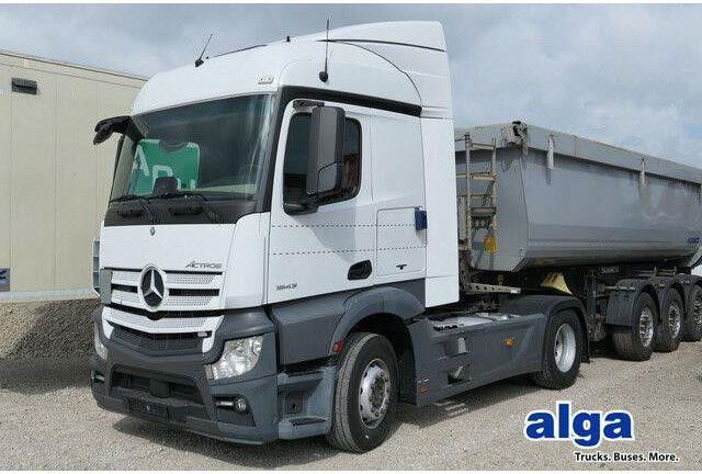 Mercedes-Benz 1843 LS Actros, MP4, Retarder, 2x Tank, Spoiler - Тягач: фото 1 Mercedes-Benz 1843 LS Actros, MP4, Retarder, 2x Tank, Spoiler - Тягач: фото 1
