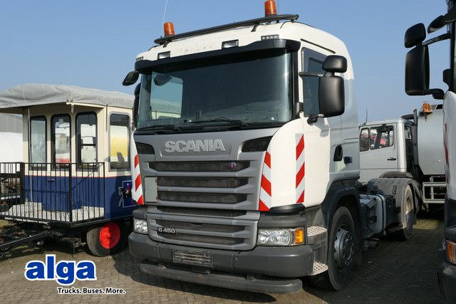 Scania G 450 4x2, Klima, Hydr., FleetBoard, Schlafliege - Тягач: фото 1 Scania G 450 4x2, Klima, Hydr., FleetBoard, Schlafliege - Тягач: фото 1