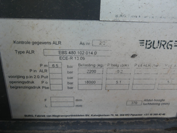 REF:15-WD-GP - Remorque porte container Burg BPA 09-18 ACXXX-00 - Прицеп-контейнеровоз/ Сменный кузов: фото 4 REF:15-WD-GP - Remorque porte container Burg BPA 09-18 ACXXX-00 - Прицеп-контейнеровоз/ Сменный кузов: фото 4