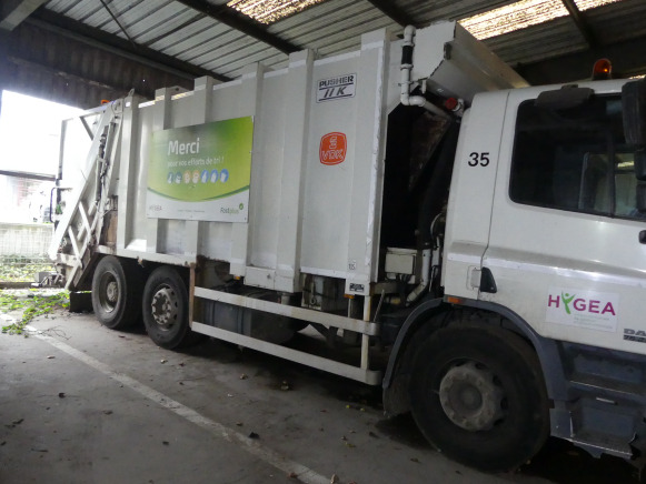 REF:C35 - Camion poubelle (pour pièces) DAF CF75.310 - Мусоровоз: фото 3 REF:C35 - Camion poubelle (pour pièces) DAF CF75.310 - Мусоровоз: фото 3