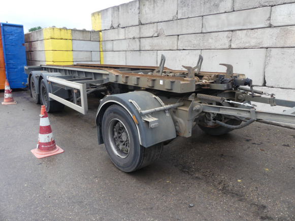 REF:WS-RS-95 - Remorque porte container GS Meppel AIC-2700N - Прицеп-контейнеровоз/ Сменный кузов: фото 1 REF:WS-RS-95 - Remorque porte container GS Meppel AIC-2700N - Прицеп-контейнеровоз/ Сменный кузов: фото 1