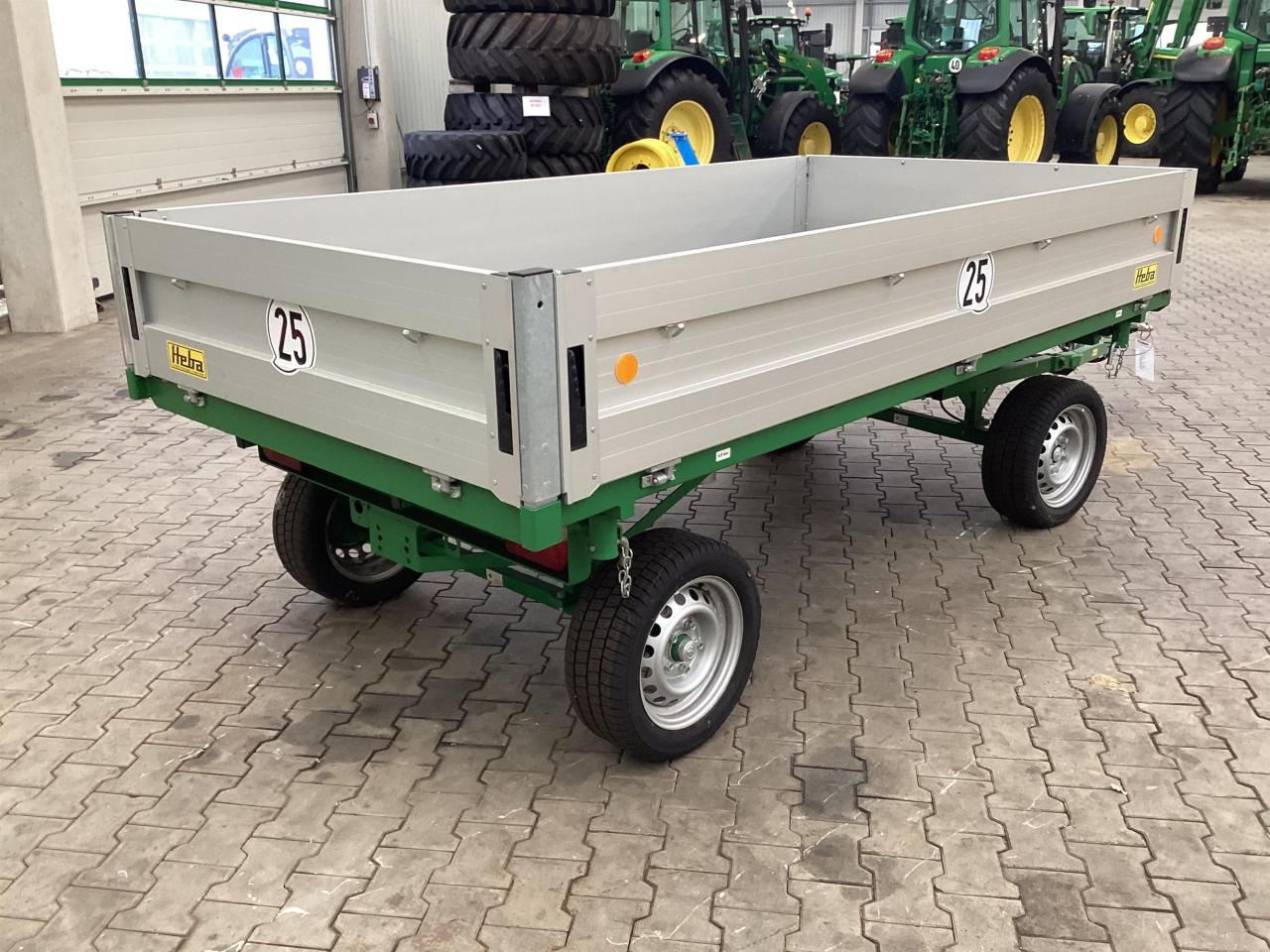 Heba Fahrzeugbau 2517/3SK-2 - Самосвальный прицеп: фото 3 Heba Fahrzeugbau 2517/3SK-2 - Самосвальный прицеп: фото 3