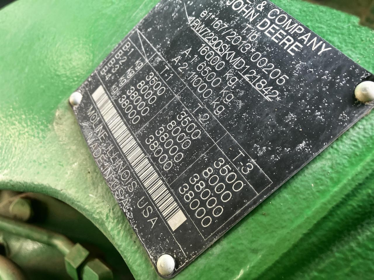 Трактор John Deere 7R 290 (MY21): фото 16