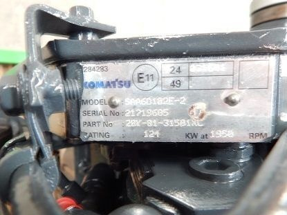 Komatsu SAA6D102E-20K-01-31501 Komatsu WA320-5 / PC240-7 - Двигатель для Колёсных погрузчиков: фото 2 Komatsu SAA6D102E-20K-01-31501 Komatsu WA320-5 / PC240-7 - Двигатель для Колёсных погрузчиков: фото 2