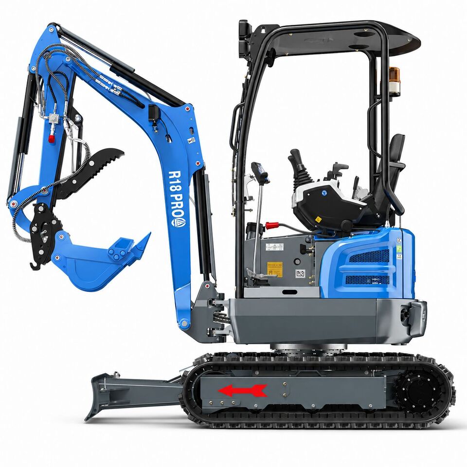 Rippa RIPPA R18 PRO Minibagger - Мини-экскаватор: фото 3 Rippa RIPPA R18 PRO Minibagger - Мини-экскаватор: фото 3