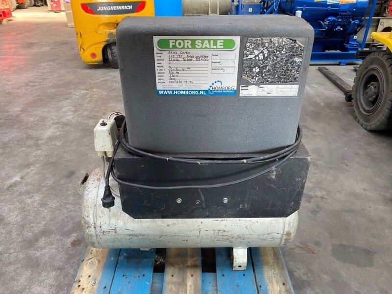 Atlas-Copco LXS 111 1.1 kW 10 bar 125 L / min zuigercompressor met 50 liter ketel - Воздушный компрессор: фото 4 Atlas-Copco LXS 111 1.1 kW 10 bar 125 L / min zuigercompressor met 50 liter ketel - Воздушный компрессор: фото 4