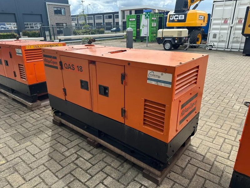 Электрогенератор Atlas-Copco QAS 18 Yanmar Mecc Alte Spa 18 kVA Silent generatorset: фото 10