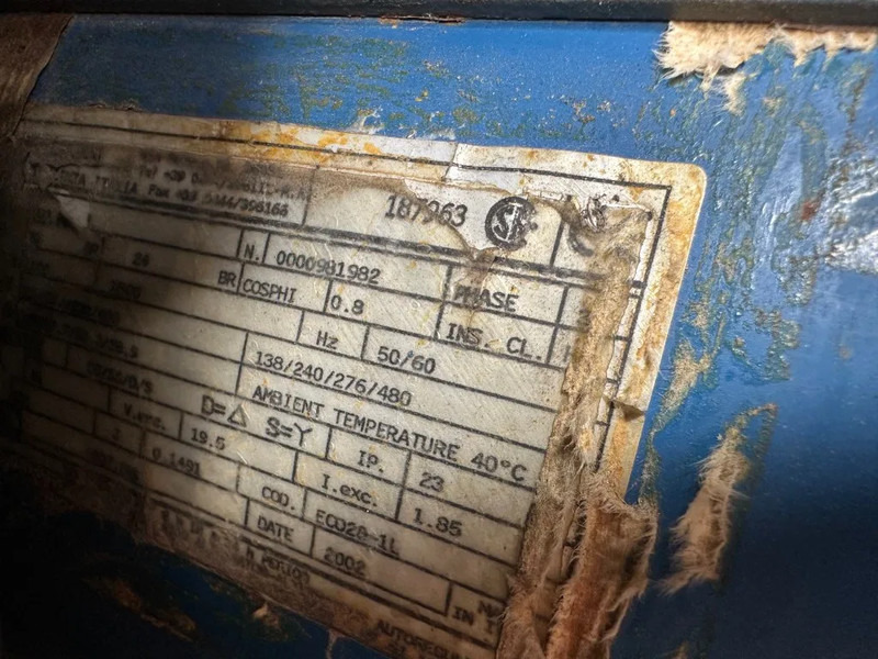 Электрогенератор Atlas-Copco QAS 18 Yanmar Mecc Alte Spa 18 kVA Silent generatorset: фото 12