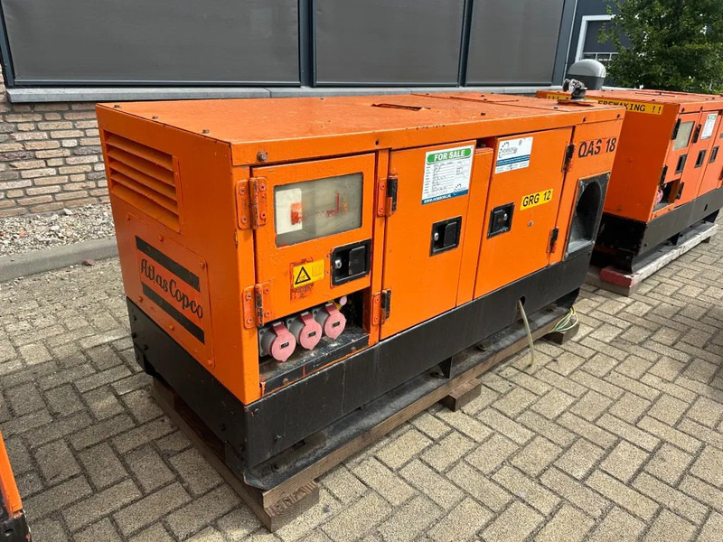 Электрогенератор Atlas-Copco QAS 18 Yanmar Mecc Alte Spa 18 kVA Silent generatorset: фото 6