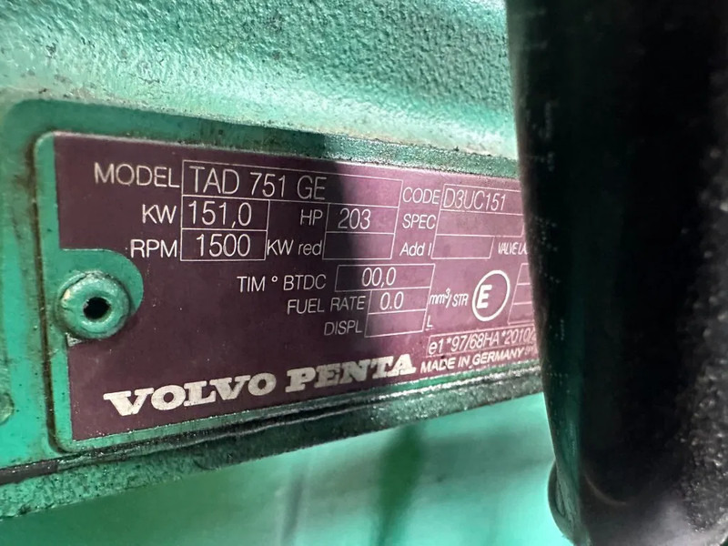 Электрогенератор GESAN DVR 150 Volvo Leroy Somer 165 kVA Silent Rental generatorset: фото 11