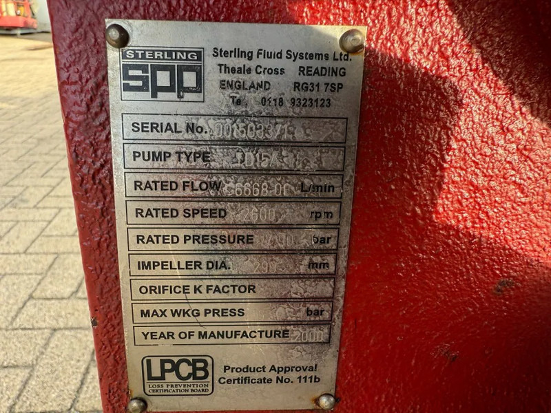 Iveco 8061 SPP 400 m3 / h 16 bar Diesel Waterpompset Waterpump - Насос для воды: фото 3 Iveco 8061 SPP 400 m3 / h 16 bar Diesel Waterpompset Waterpump - Насос для воды: фото 3