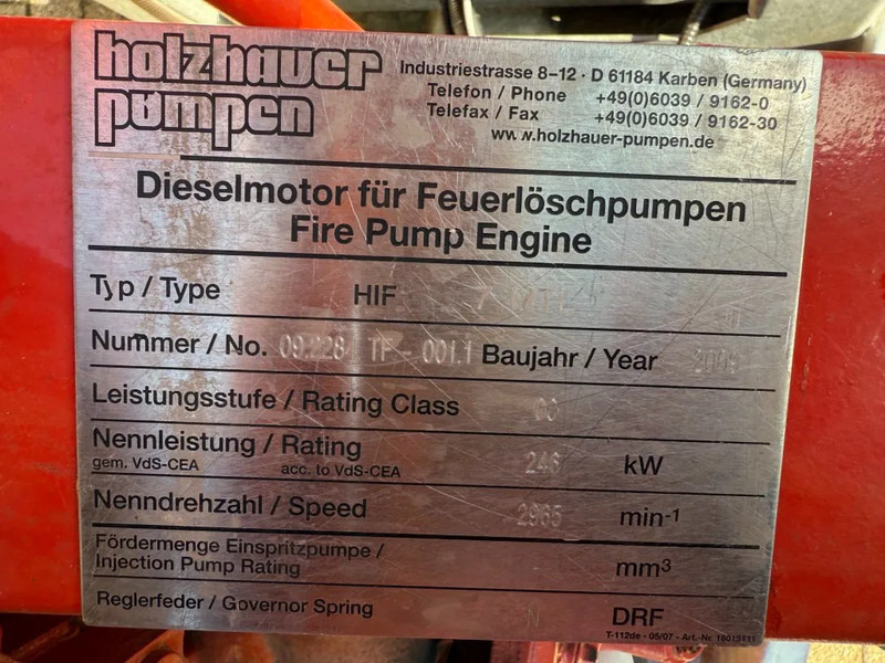 Iveco Iveco FPT NEF 67 KSB Diesel met Waterpomp 476 m3 / h 12 Bar - Насос для воды: фото 3 Iveco Iveco FPT NEF 67 KSB Diesel met Waterpomp 476 m3 / h 12 Bar - Насос для воды: фото 3