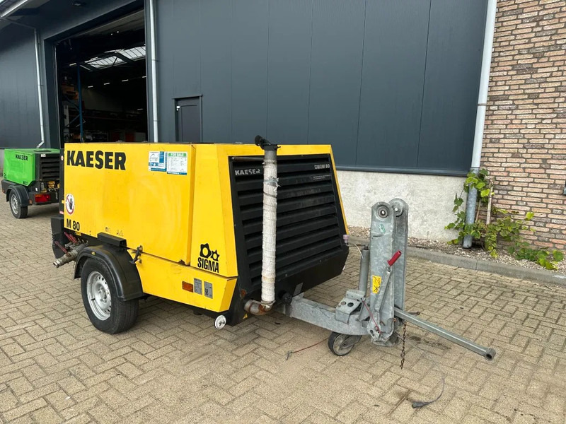 Kaeser M80 Kubota 8.1 m3 / min 7 Bar 55 kW Mobiele Silent Diesel Compressor - Воздушный компрессор: фото 2 Kaeser M80 Kubota 8.1 m3 / min 7 Bar 55 kW Mobiele Silent Diesel Compressor - Воздушный компрессор: фото 2