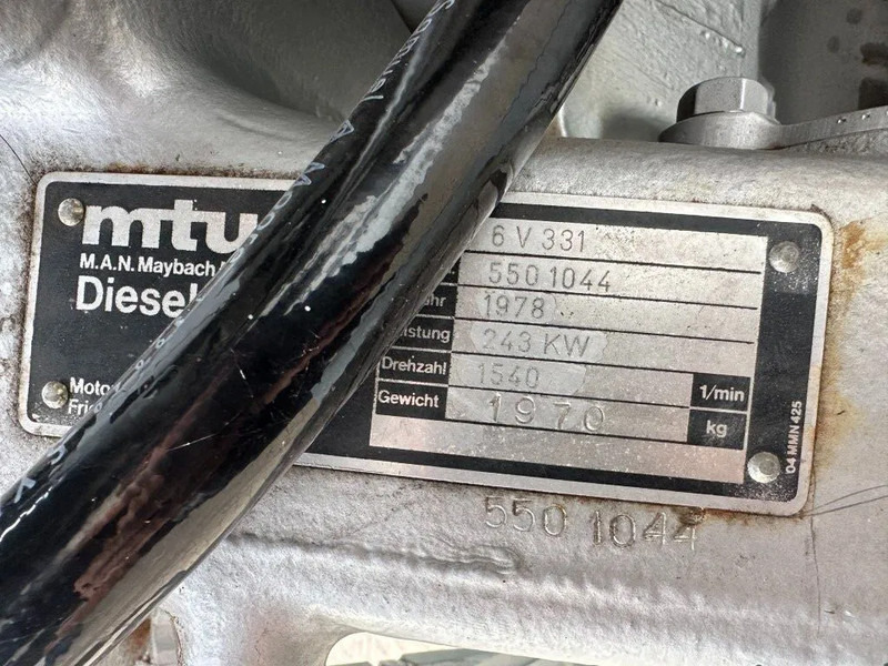 MTU 6V 331 No Break 200 kVA noodstroom generatorset as New ! - Электрогенератор: фото 4 MTU 6V 331 No Break 200 kVA noodstroom generatorset as New ! - Электрогенератор: фото 4